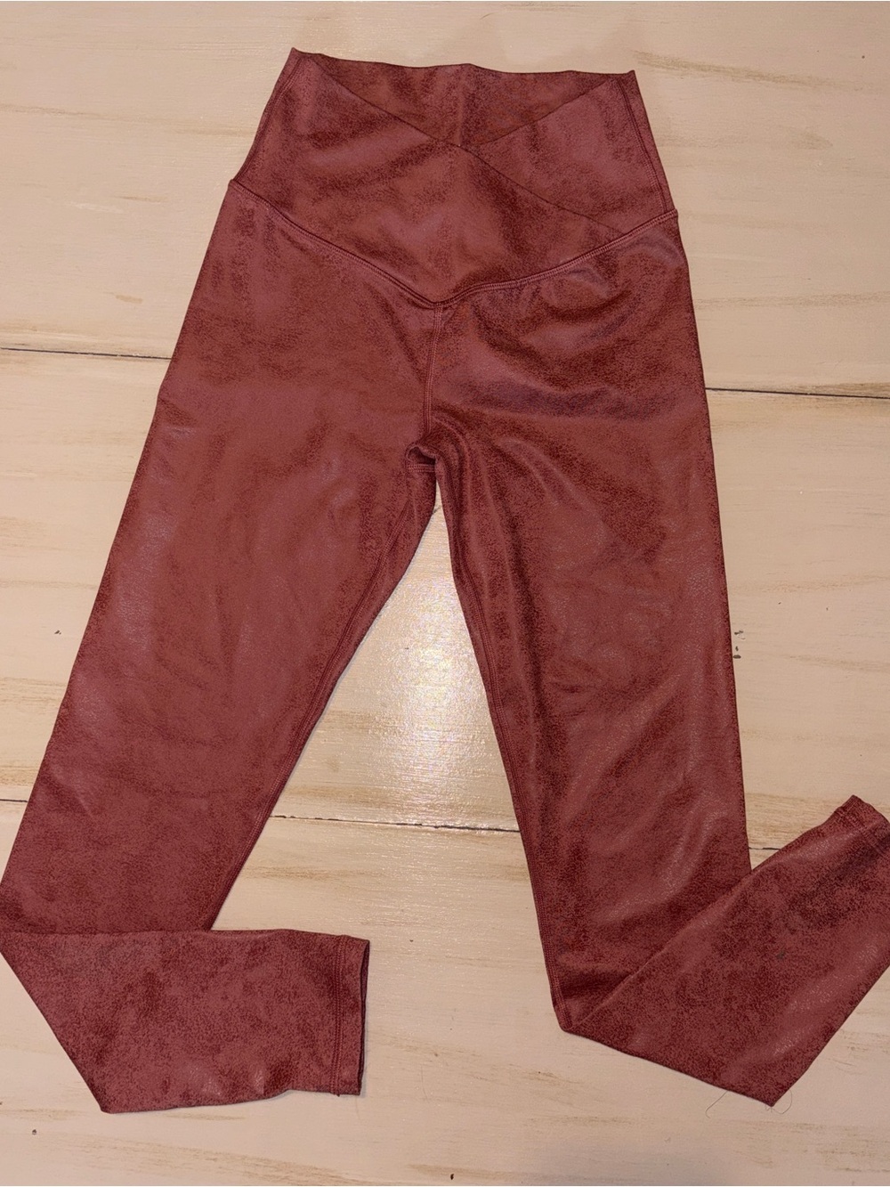 aerie Kids High-Rise Leggings in Wine